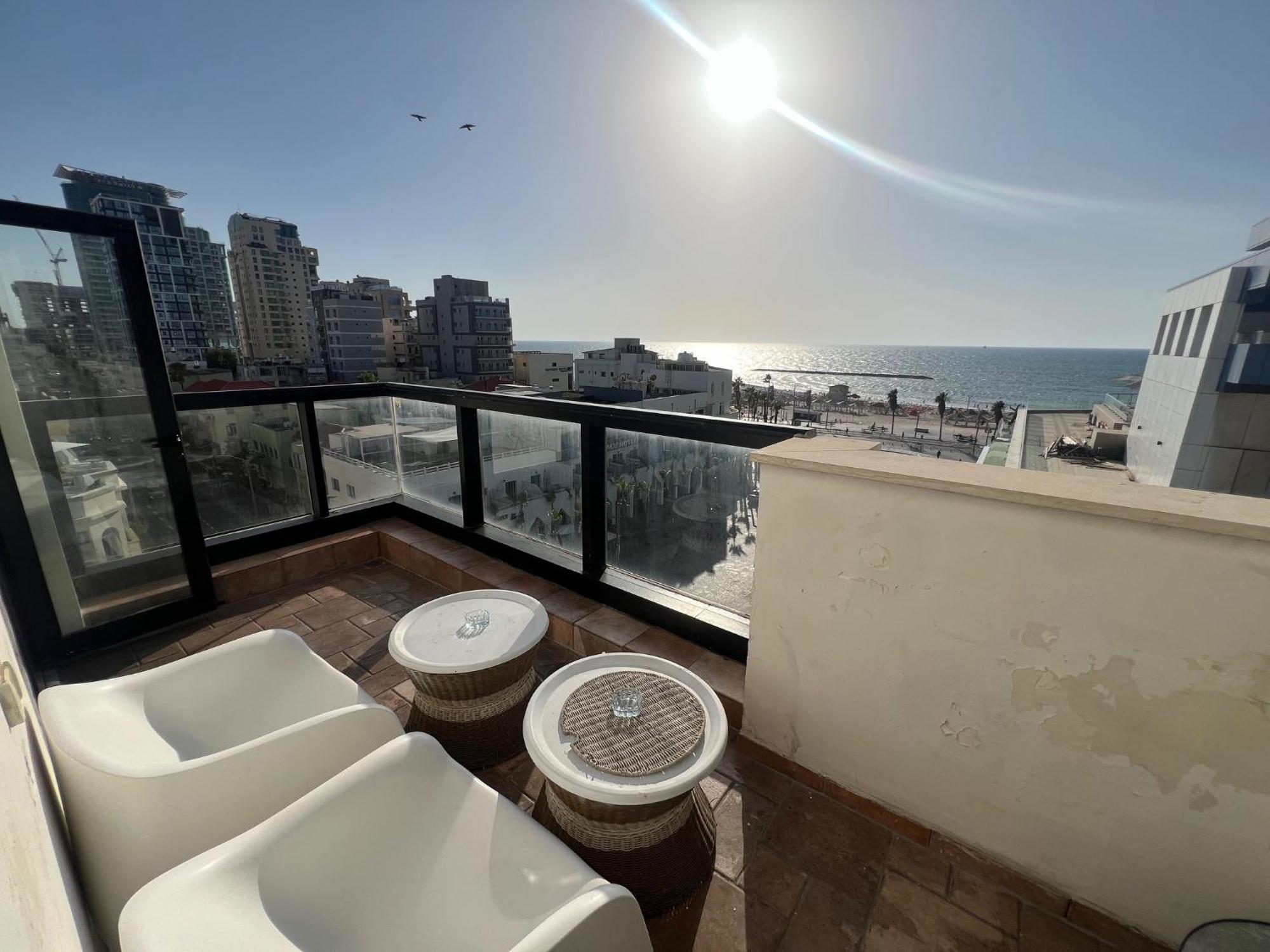 3Bedrooms Suite With Balcony And Shelter Yarkon15 Tel Aviv Buitenkant foto